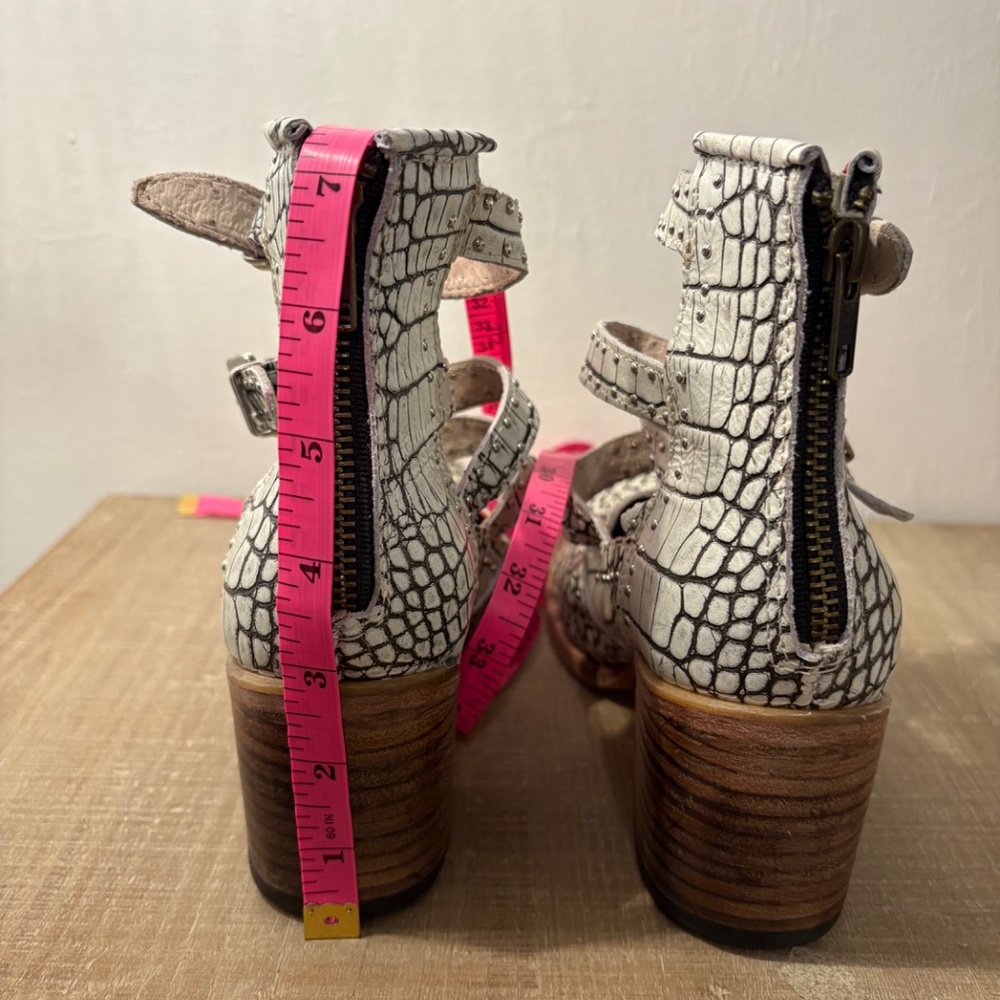 Freebird Felicity - White Croco sz 8 - Picture 9 of 10